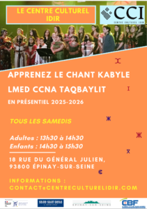 Cours de chant