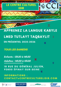 Cours de langue Kabyle