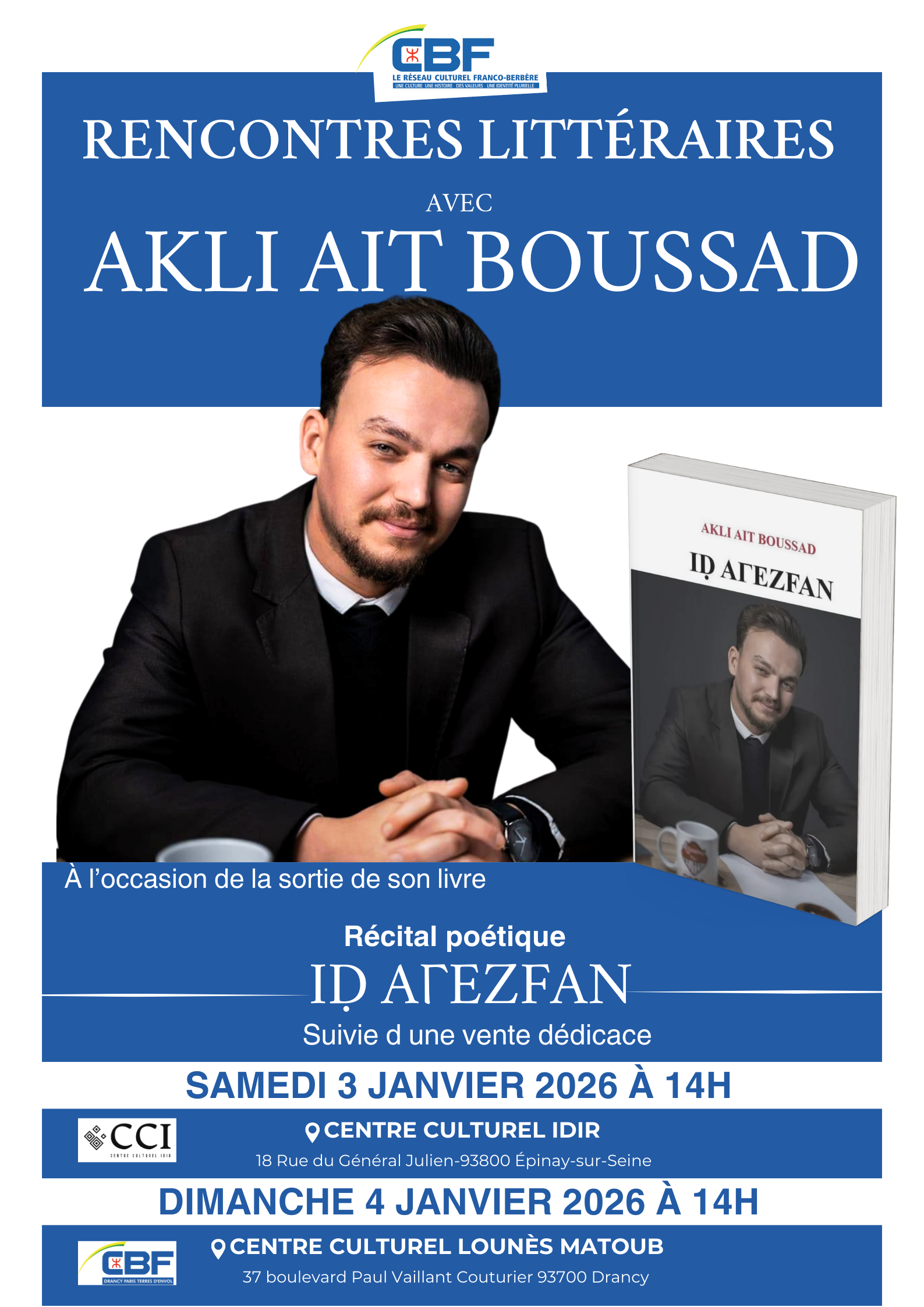 rencontre littéraire Akli Ait boussad 3