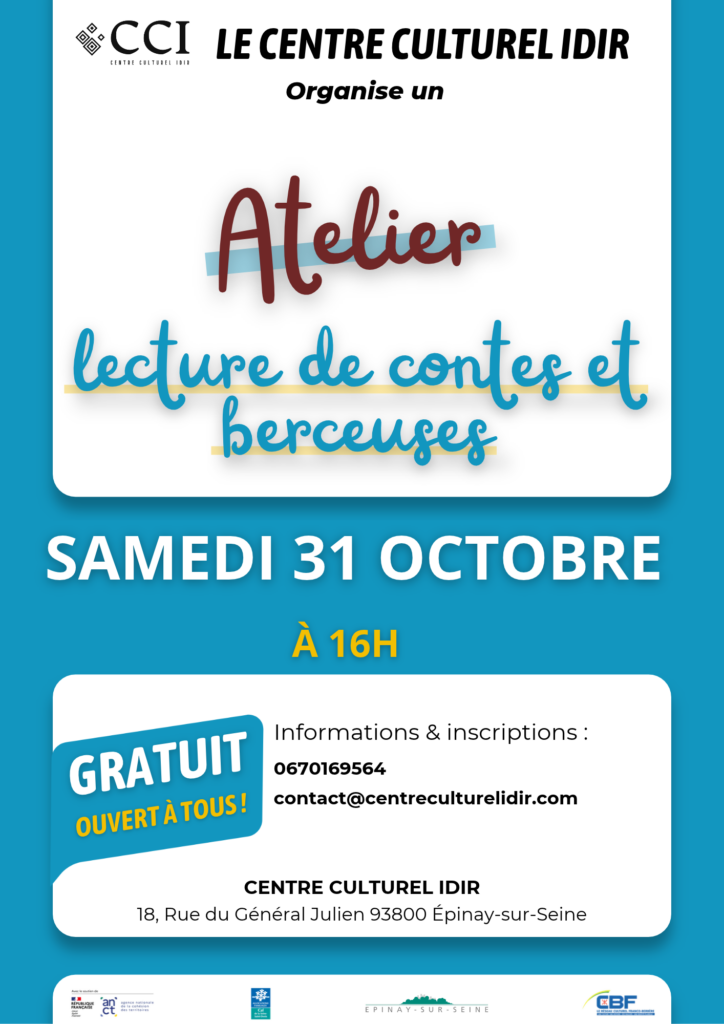 Lecture de contes et de berceuses : un moment de partage au Centre Culturel Idir